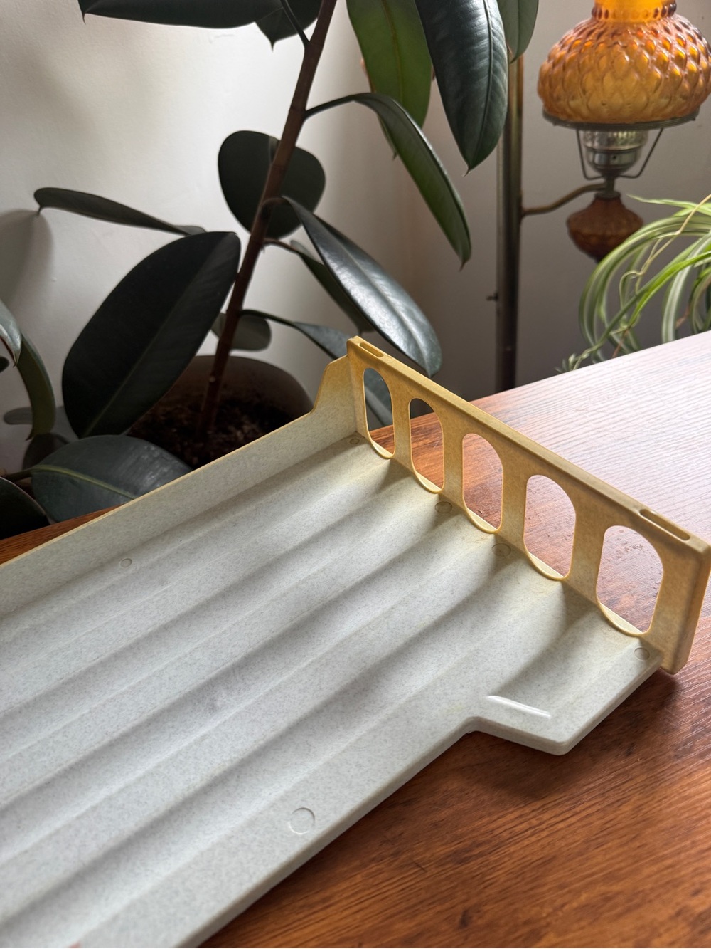 Vintage Plastic Stackable Can Organizer Storage Rack - Picture 6 of 14